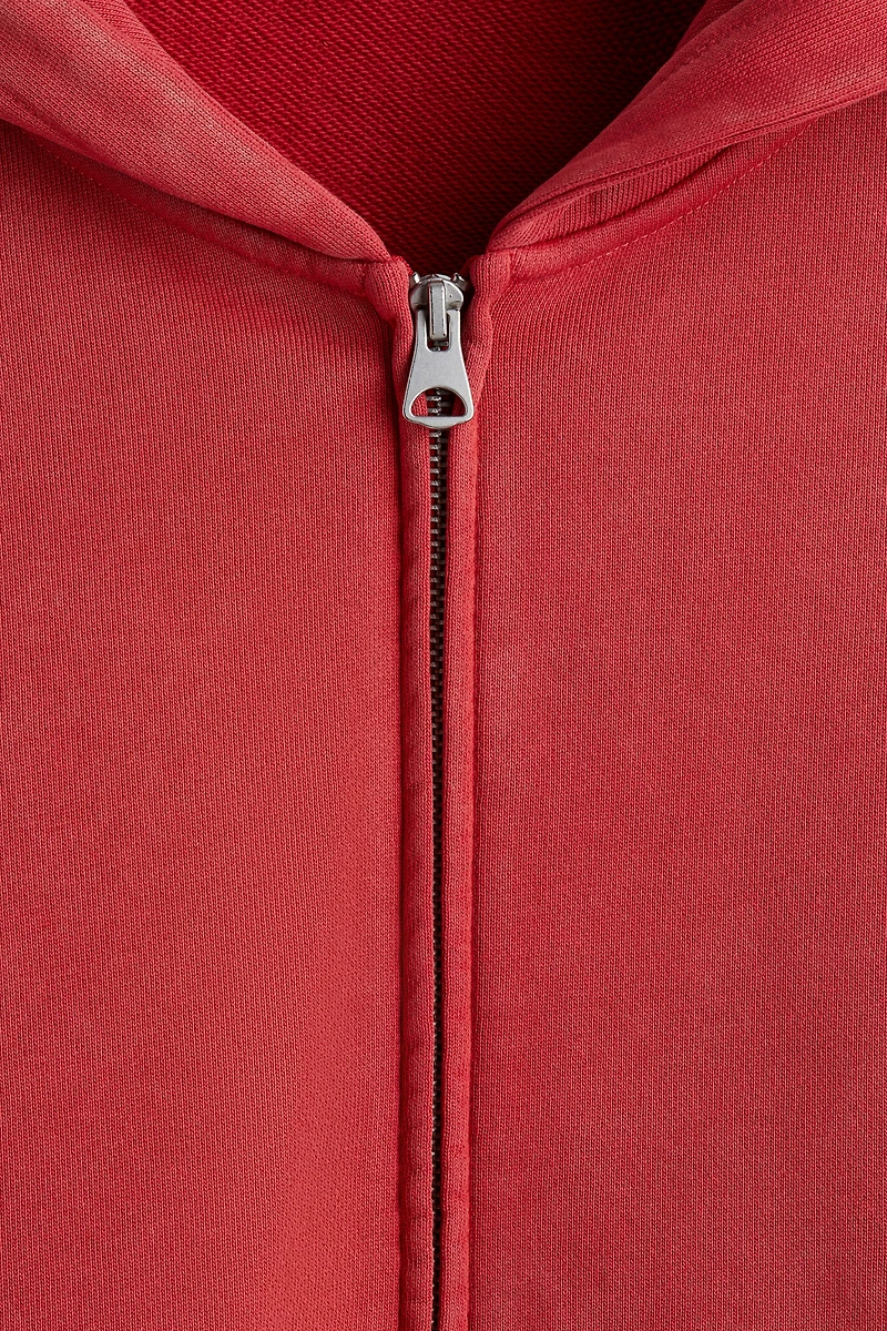 Oversized-Fit Hooded Jacket