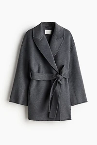 Wool-Blend Coat