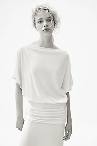 Draped Maxi Dress