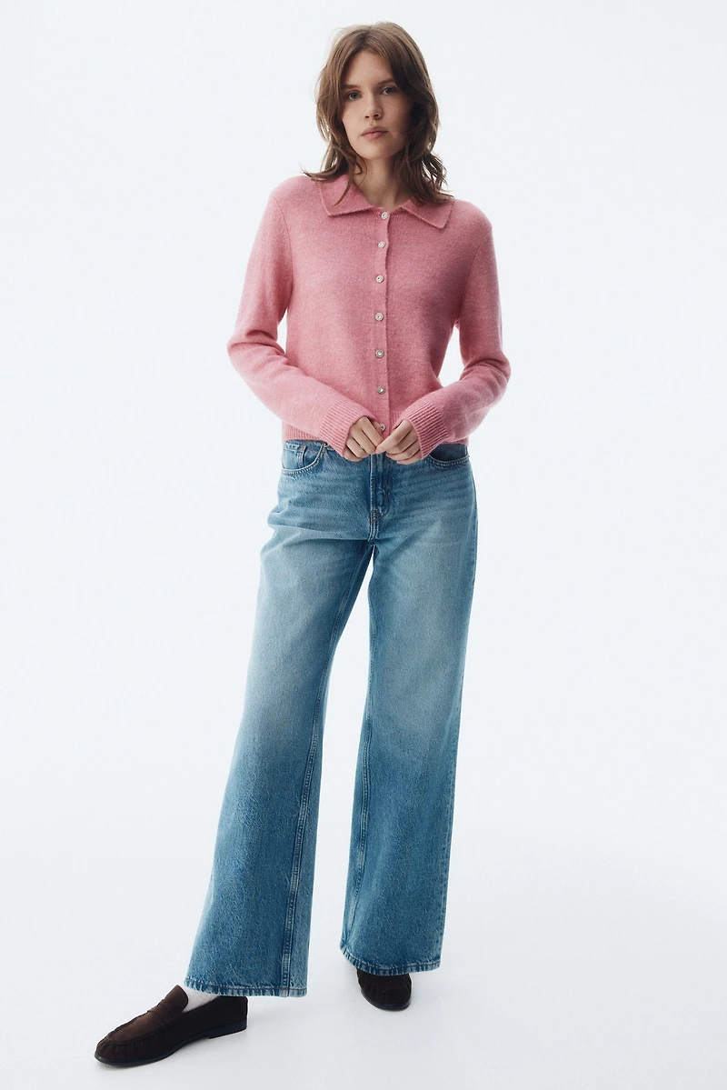 Cardigan with Collar