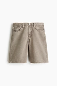 Relaxed Denim Shorts