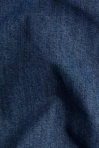 Tie-Detail Denim Dress