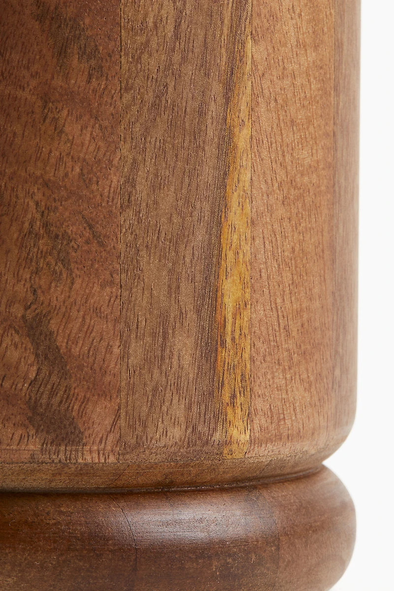 Mango Wood Utensil Holder