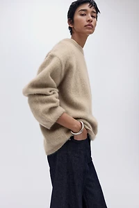 Oversized Mohair-Blend Sweater