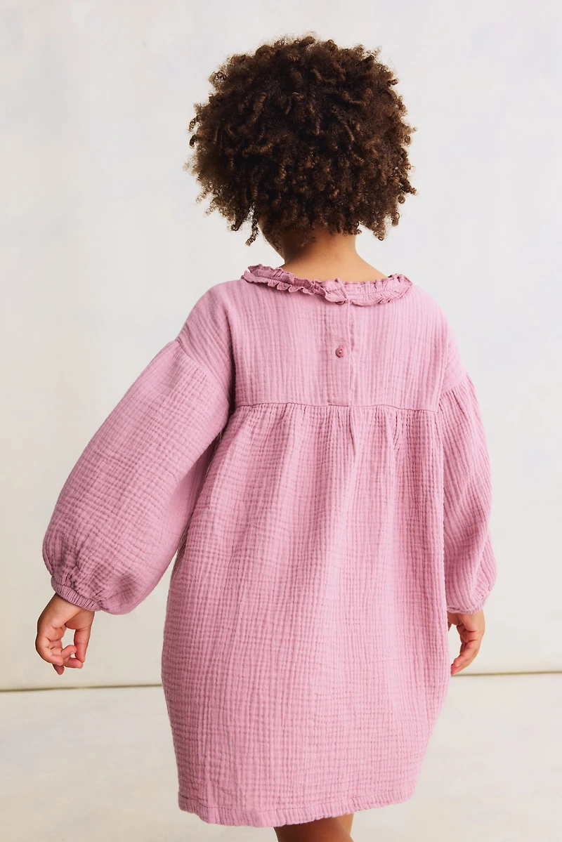 Robe en mousseline de coton