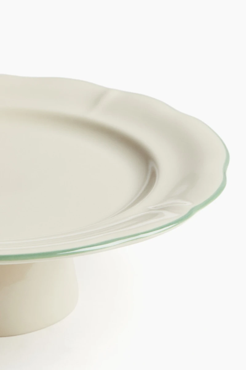 Stoneware Cake Stand