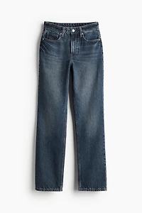 Jean Taille Haute Coupe Droite