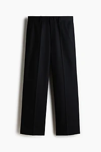 Relaxed-Fit Wide-Leg Tailored Pants