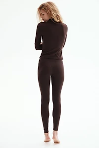 Jersey leggings