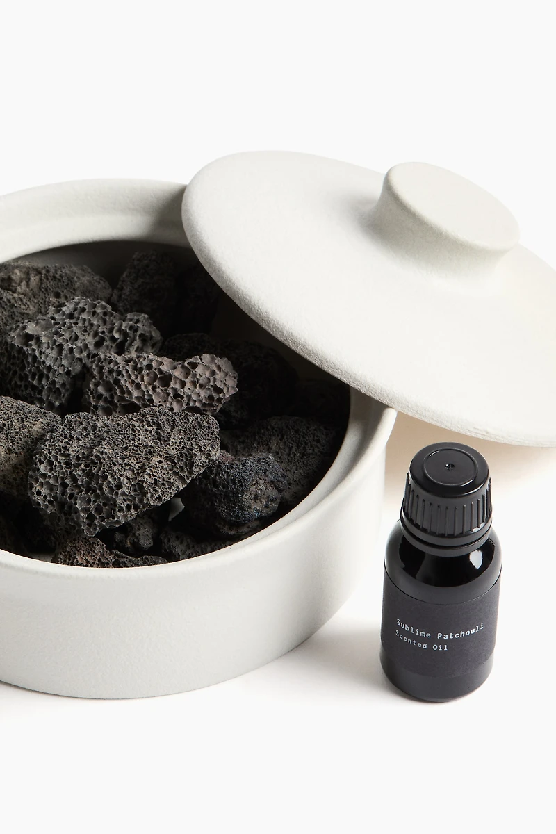 Lava-Stone Diffuser Set