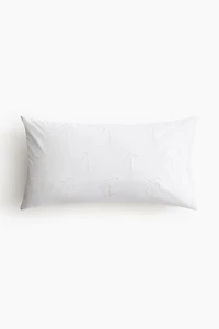 Pillowcase with Eyelet Embroidery