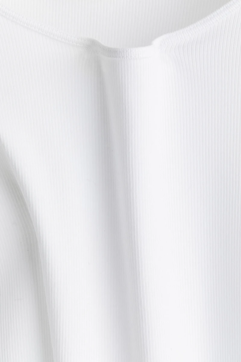 Ribbed Jersey Top