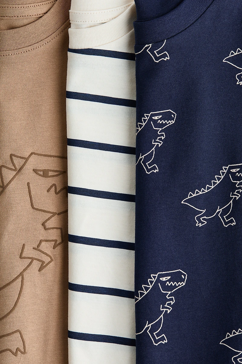 3-Pack Cotton T-Shirts