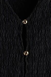 Textured Jersey Vest