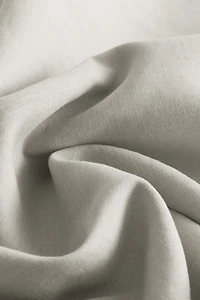 Washed Linen-blend Pillowcase
