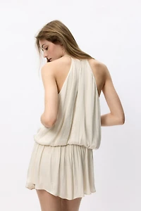 Draped Romper