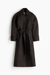 Manteau en laine mélangée