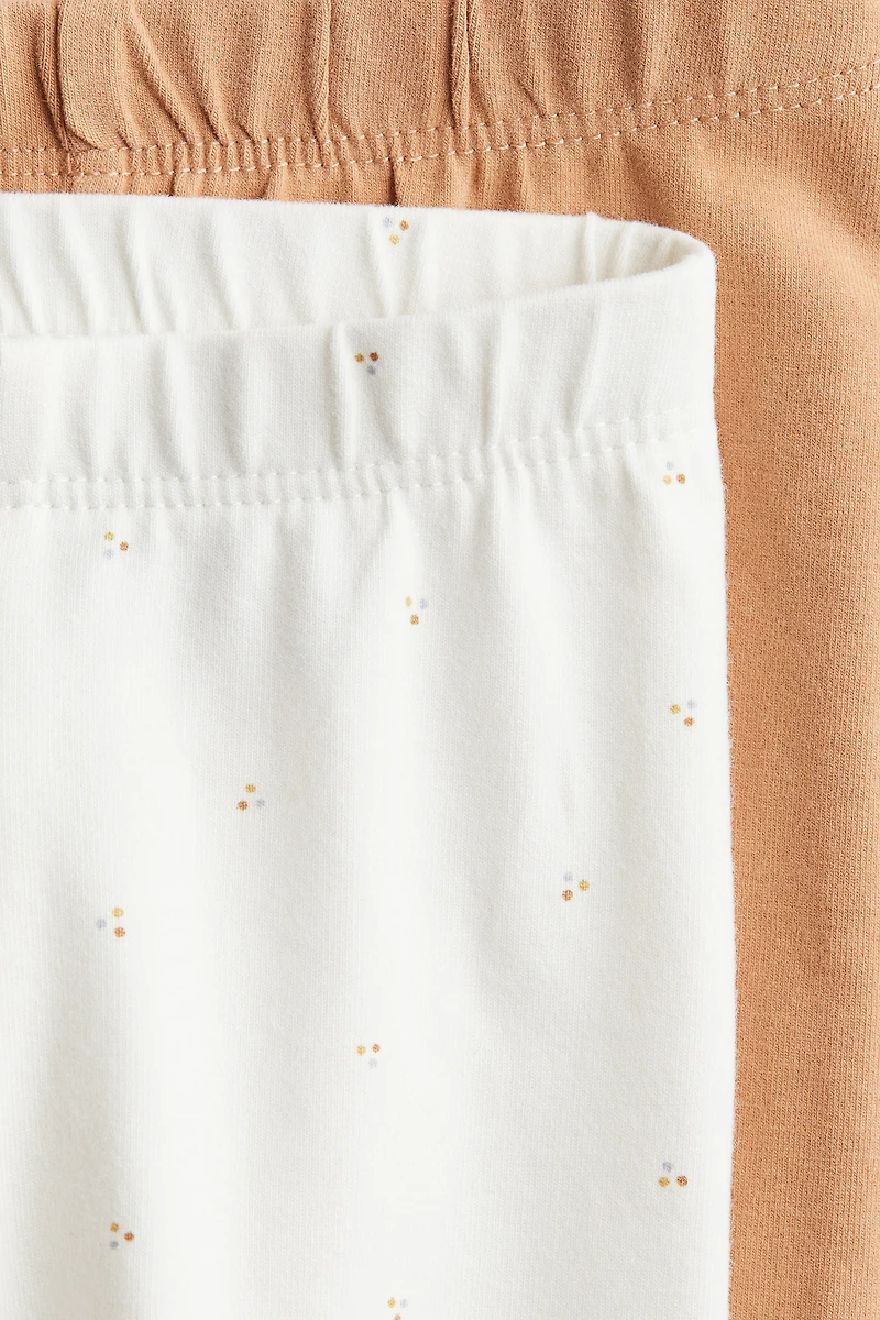 2-Pack Supersoft Cotton Jersey Leggings