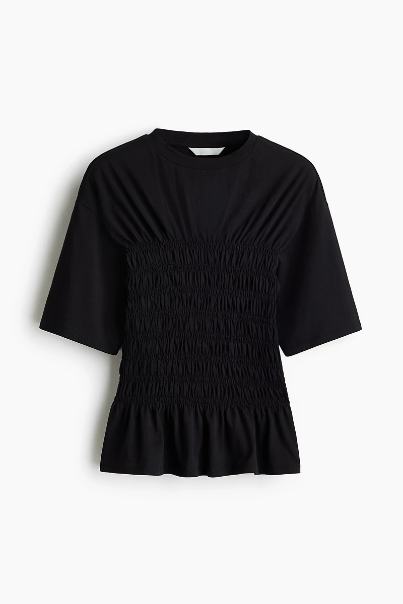 Smocked T-Shirt