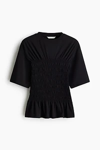 Smocked T-Shirt