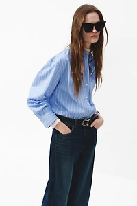 Barrel Regular Waist Jeans