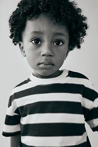 T-shirt en coton imprimé