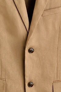 Veste près du corps en lin