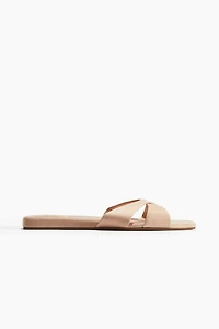 Crossover-Strap Sandals