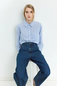 Linen-blend Shirt