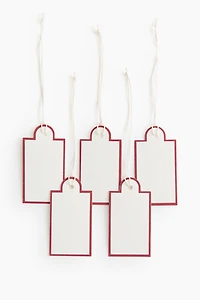 Lot de 5 étiquettes-cadeaux