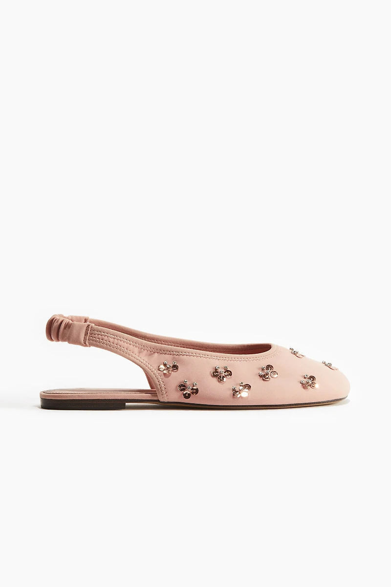 Embellished Slingbacks