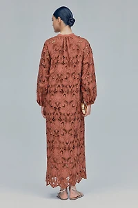 Eyelet Embroidered Dress