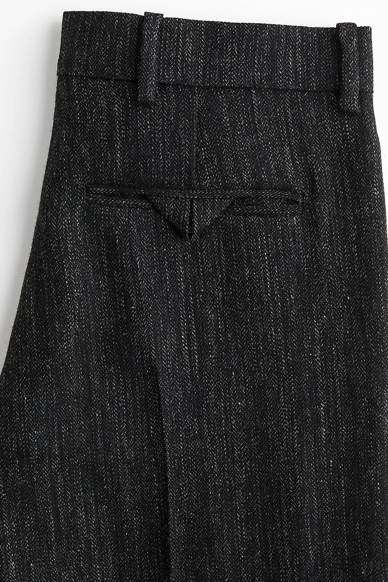 Wool-Blend Dress Pants
