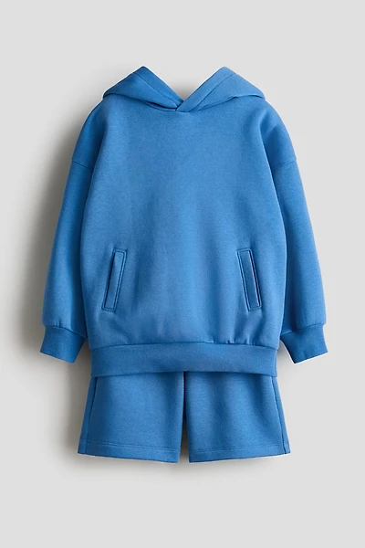 2-Piece Sweatshirt and Sweatshorts Set