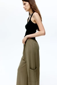 Cargo Drawstring Pants