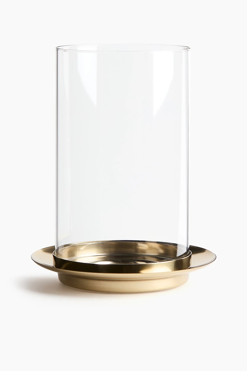 Grand photophore en verre