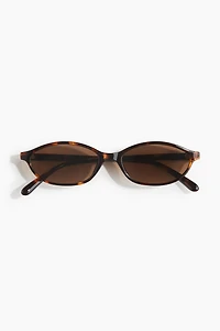 Lunettes de soleil ovales