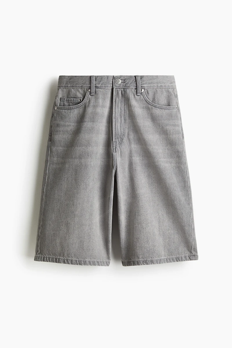 Baggy Denim Shorts
