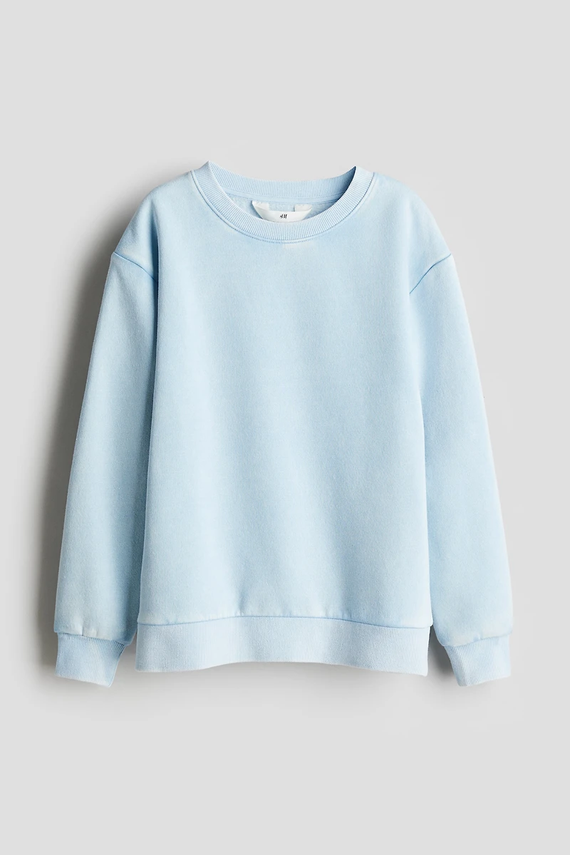Washed-Look Sweatshirt