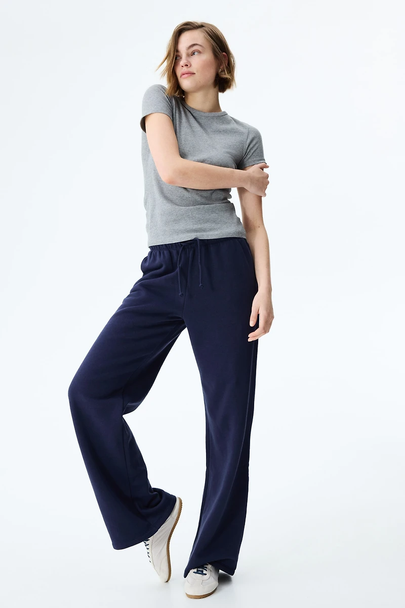 Wide-leg Joggers