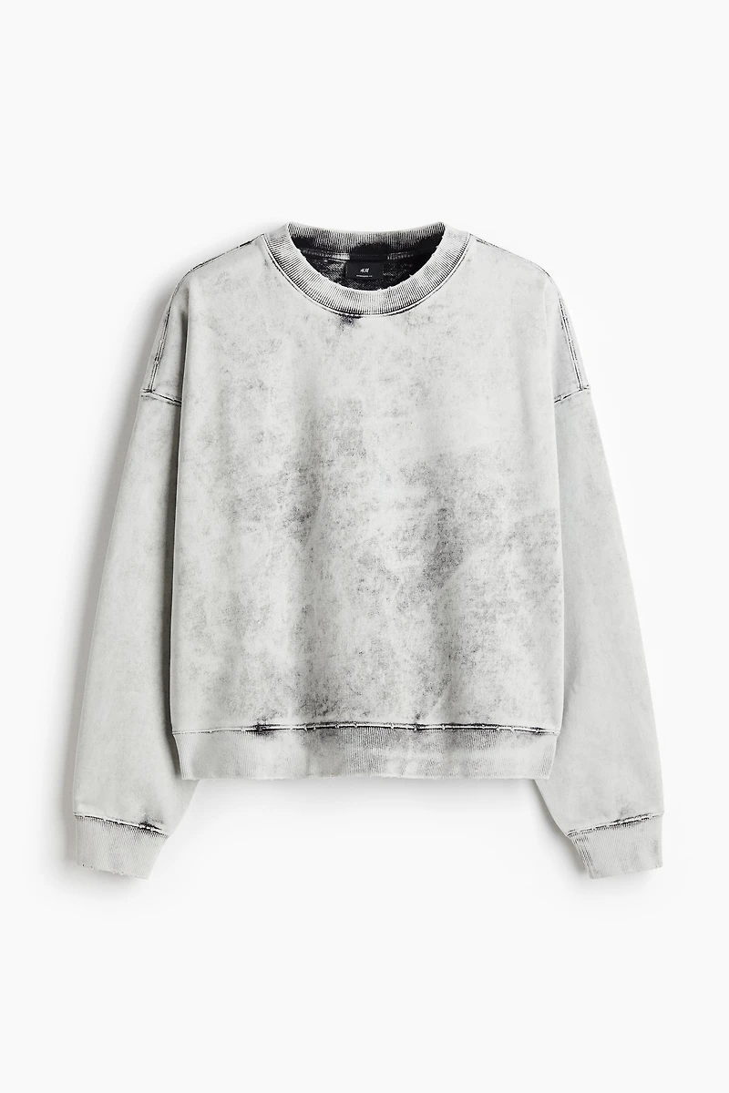 Chandail délavé coupe très grande