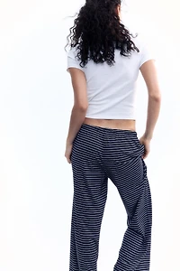 Straight-Leg Drawstring Pants