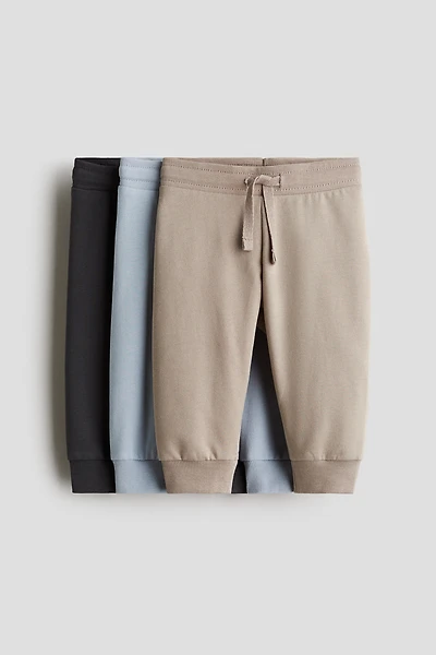 3-pack Cotton Joggers