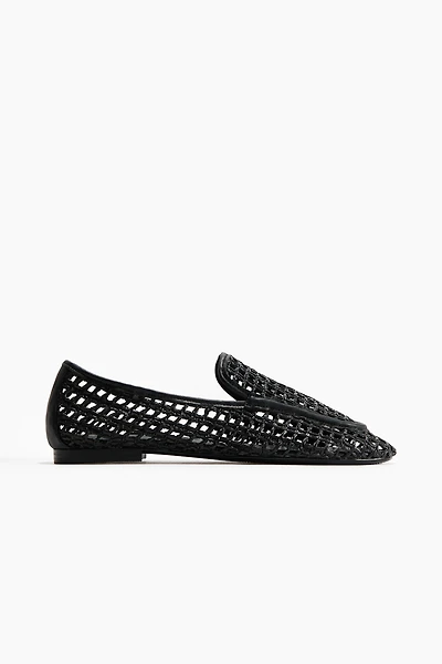 Straw Loafers