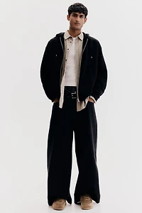 Loose Fit Hooded Jacket