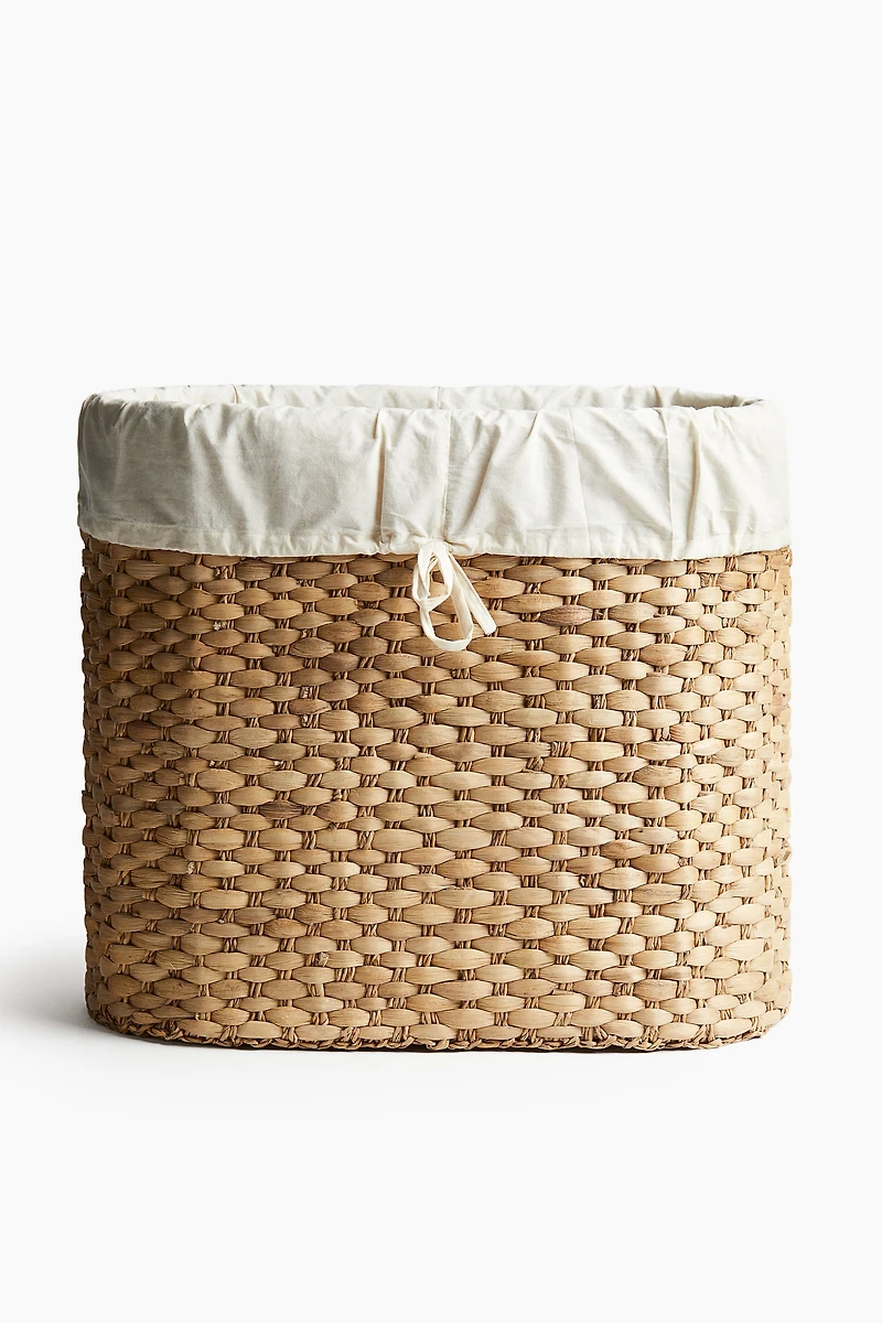 Straw Laundry Basket