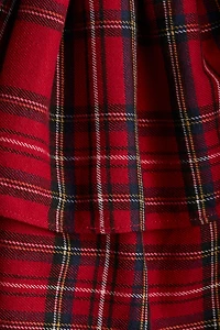 Tiered Twill Skirt