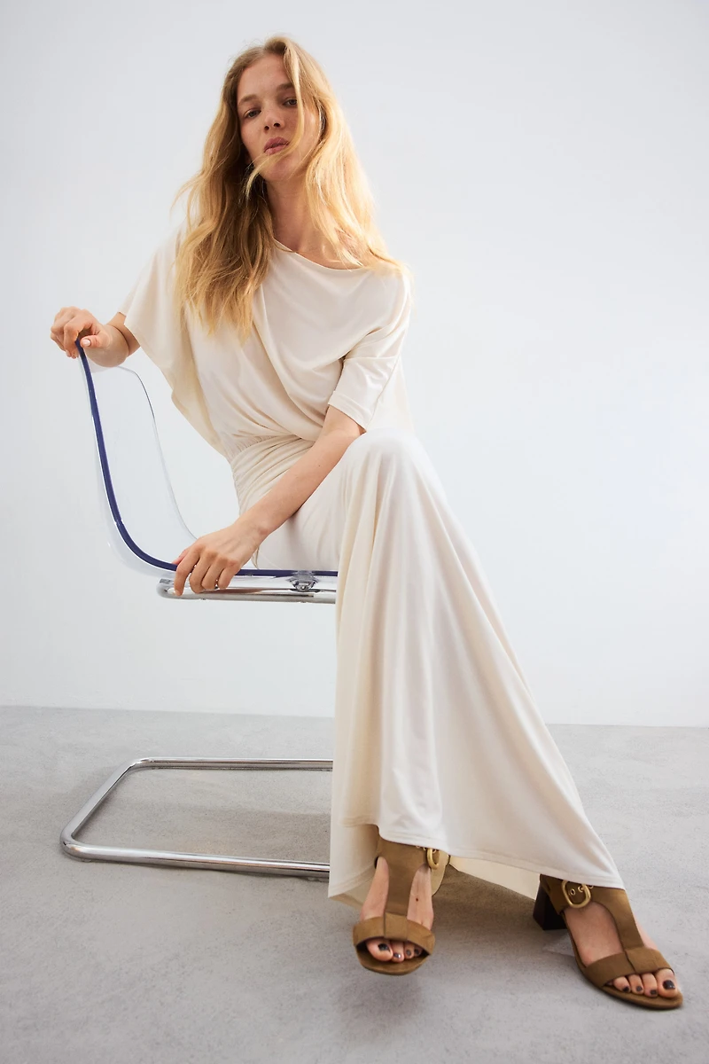 Block-Heeled Sandals