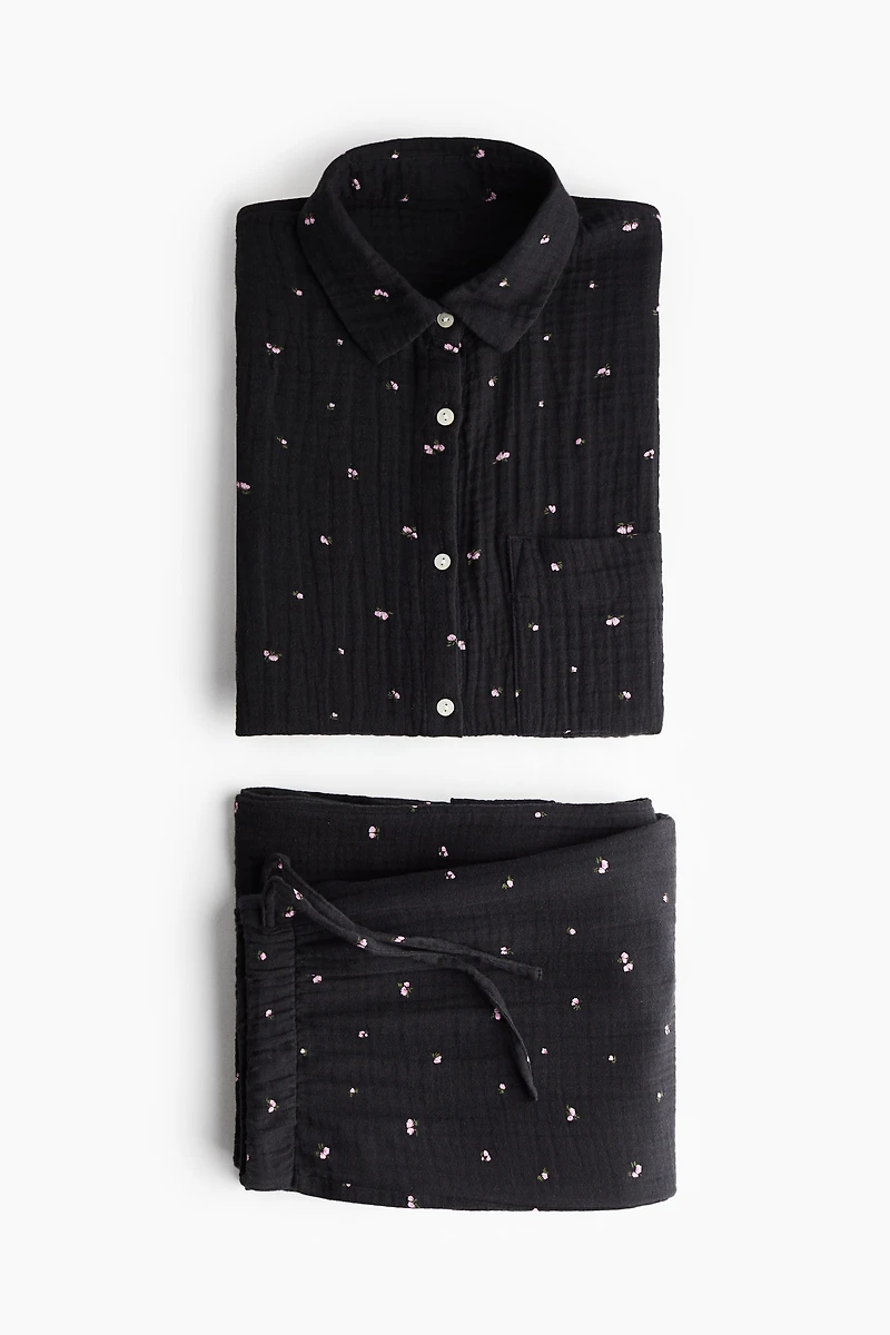 Cotton Muslin Pajamas