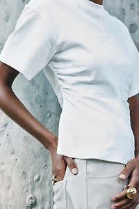 T-Shirt with Defined Waist